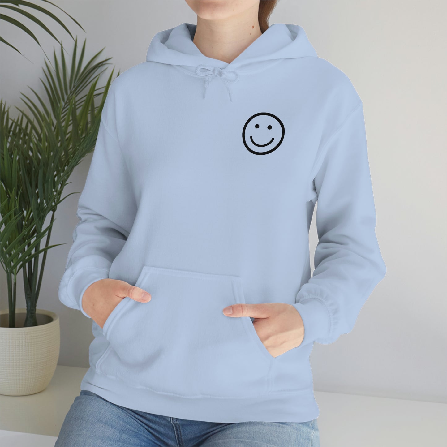 RETRO FONT Unisex Hooded Sweatshirt- ITS A GOOD LIFE :)