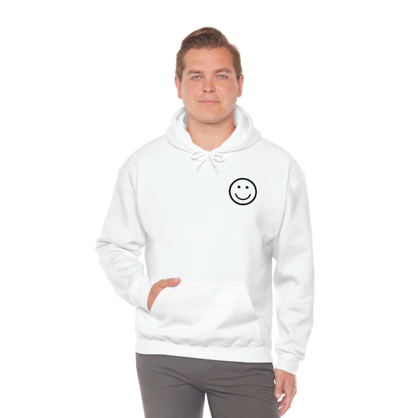 RETRO FONT Unisex Hooded Sweatshirt- ITS A GOOD LIFE :)