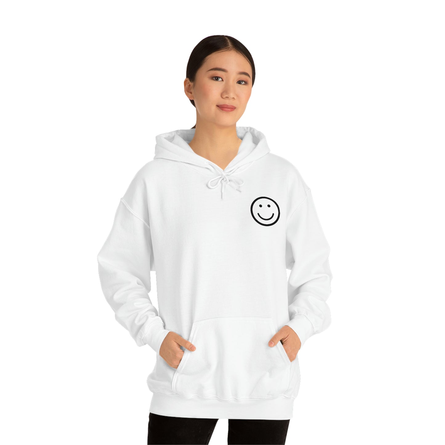 RETRO FONT Unisex Hooded Sweatshirt- ITS A GOOD LIFE :)