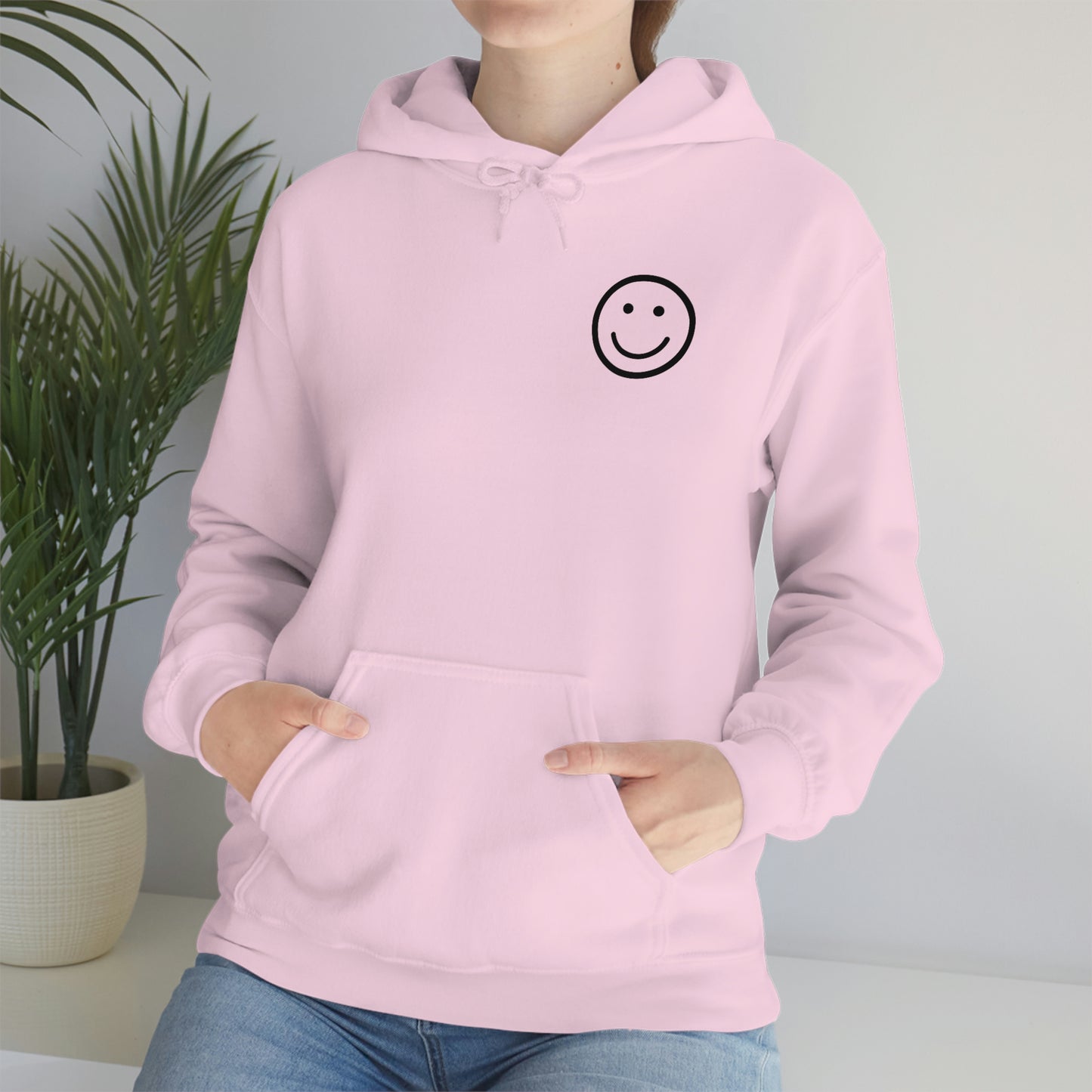 RETRO FONT Unisex Hooded Sweatshirt- ITS A GOOD LIFE :)