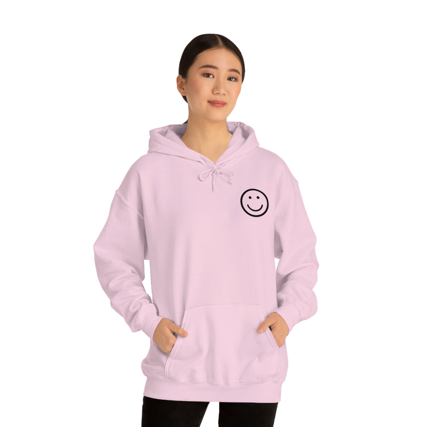 RETRO FONT Unisex Hooded Sweatshirt- ITS A GOOD LIFE :)