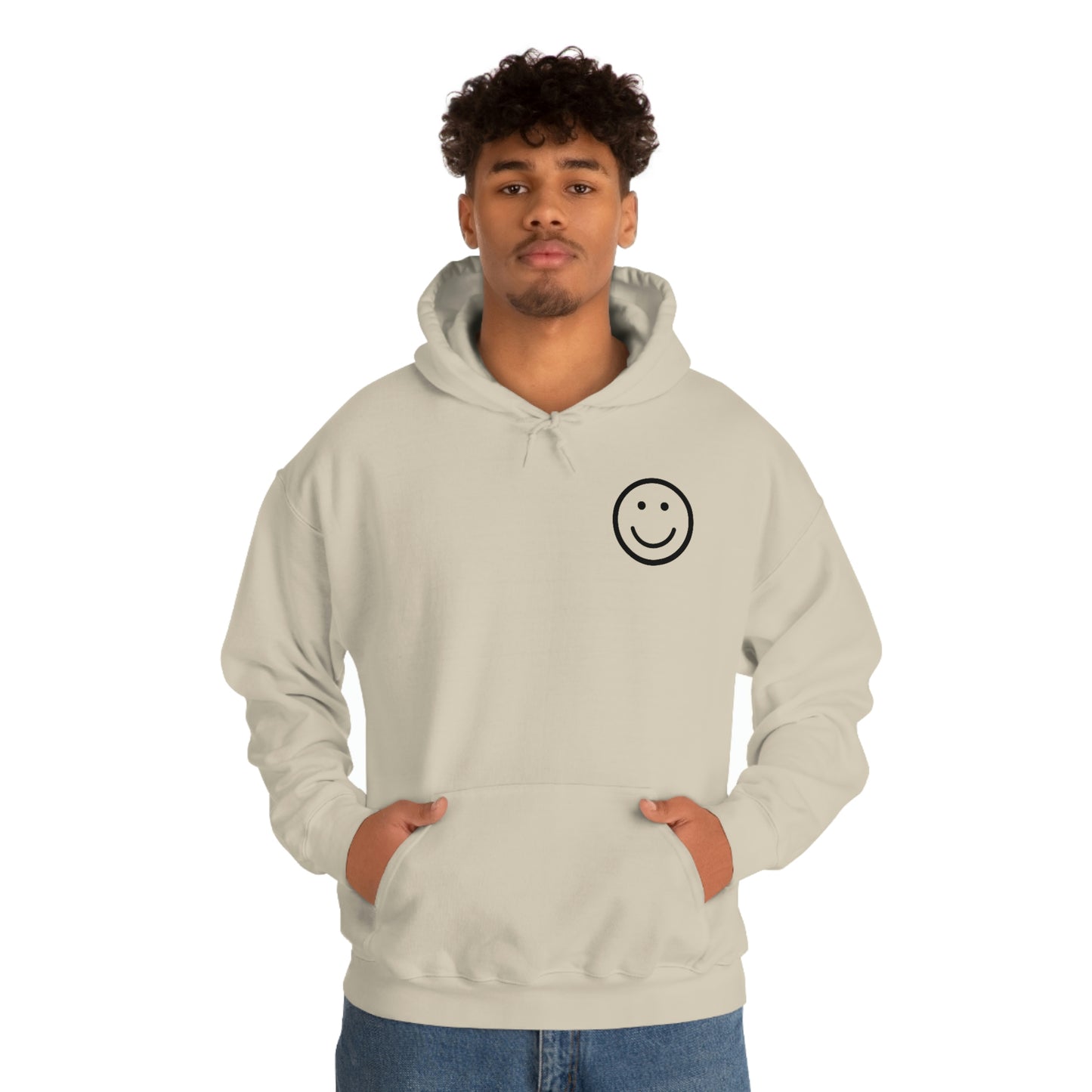 RETRO FONT Unisex Hooded Sweatshirt- ITS A GOOD LIFE :)