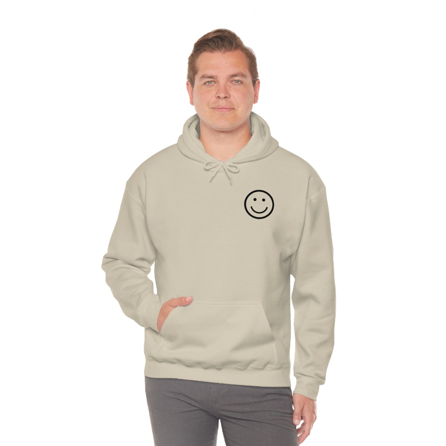 RETRO FONT Unisex Hooded Sweatshirt- ITS A GOOD LIFE :)