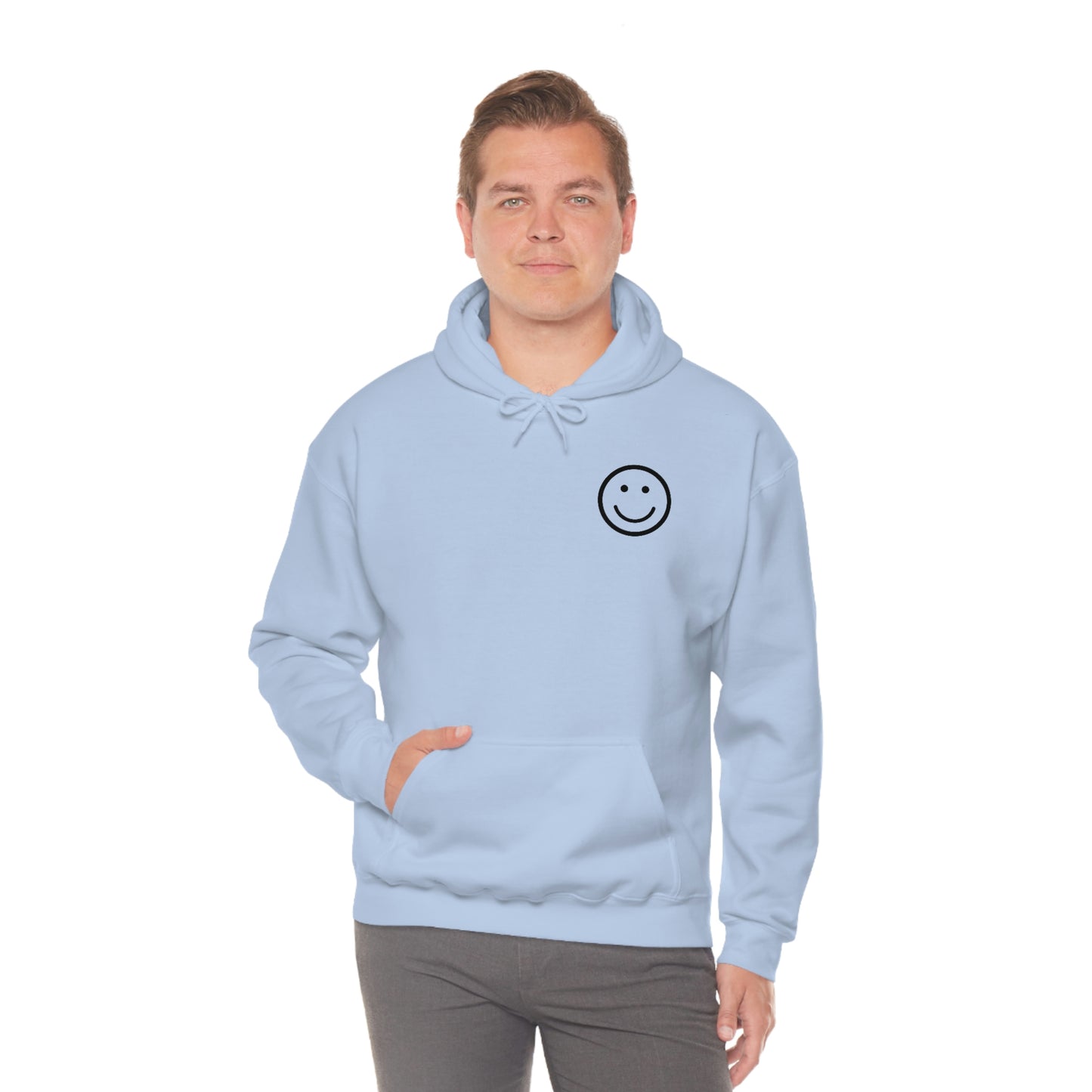 RETRO FONT Unisex Hooded Sweatshirt- ITS A GOOD LIFE :)