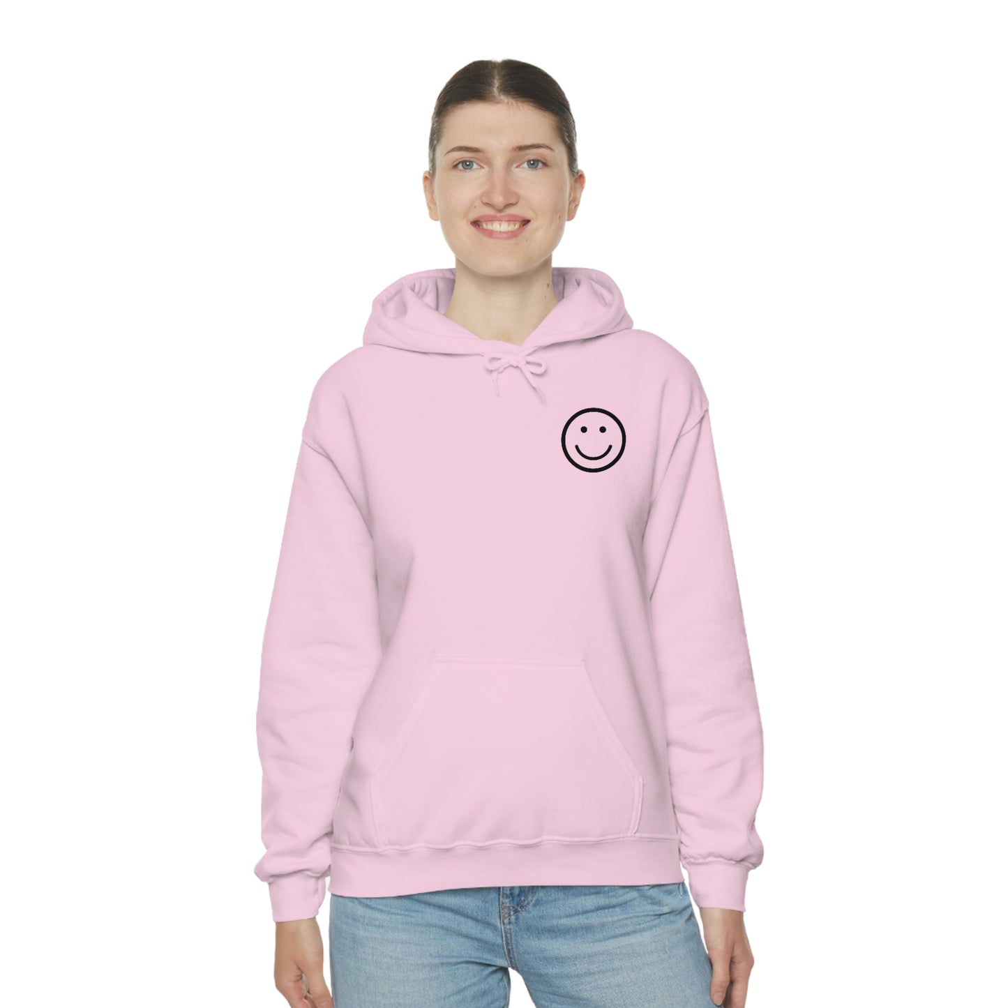 RETRO FONT Unisex Hooded Sweatshirt- ITS A GOOD LIFE :)