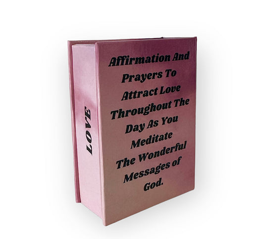 Positive Affirmation Prayer Cards - Love & Compassion (new release)