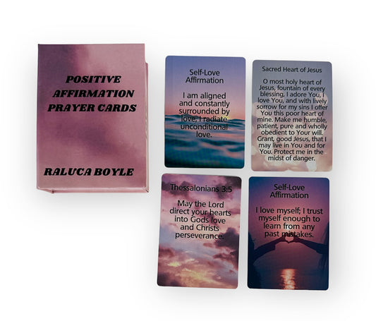 Positive Affirmation Prayer Cards - Love & Compassion (new release)