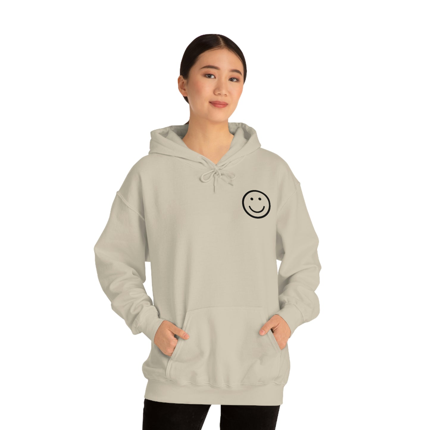 RETRO FONT Unisex Hooded Sweatshirt- ITS A GOOD LIFE :)